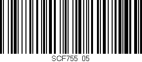 Código de barras (EAN, GTIN, SKU, ISBN): 'SCF755/05'