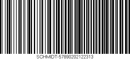 Código de barras (EAN, GTIN, SKU, ISBN): 'SCHMIDT-57890202122313'