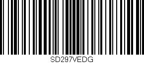 Código de barras (EAN, GTIN, SKU, ISBN): 'SD297VEDG'