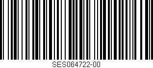 Código de barras (EAN, GTIN, SKU, ISBN): 'SES064722-00'