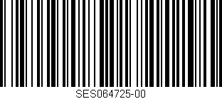 Código de barras (EAN, GTIN, SKU, ISBN): 'SES064725-00'