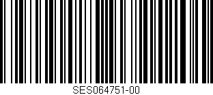 Código de barras (EAN, GTIN, SKU, ISBN): 'SES064751-00'
