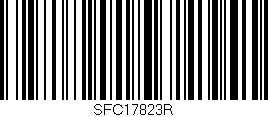Código de barras (EAN, GTIN, SKU, ISBN): 'SFC17823R'
