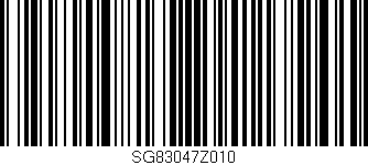 Código de barras (EAN, GTIN, SKU, ISBN): 'SG83047Z010'