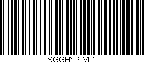 Código de barras (EAN, GTIN, SKU, ISBN): 'SGGHYPLV01'