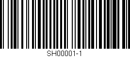 Código de barras (EAN, GTIN, SKU, ISBN): 'SH00001-1'