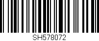 Código de barras (EAN, GTIN, SKU, ISBN): 'SH578072'