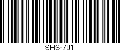 Código de barras (EAN, GTIN, SKU, ISBN): 'SHS-701'