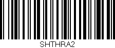 Código de barras (EAN, GTIN, SKU, ISBN): 'SHTHRA2'