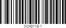 Código de barras (EAN, GTIN, SKU, ISBN): 'SI248119-1'