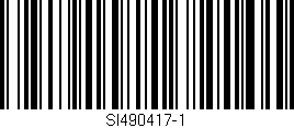 Código de barras (EAN, GTIN, SKU, ISBN): 'SI490417-1'