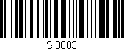 Código de barras (EAN, GTIN, SKU, ISBN): 'SI8883'