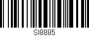 Código de barras (EAN, GTIN, SKU, ISBN): 'SI8885'