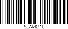 Código de barras (EAN, GTIN, SKU, ISBN): 'SLAMG10'
