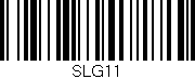 Código de barras (EAN, GTIN, SKU, ISBN): 'SLG11'