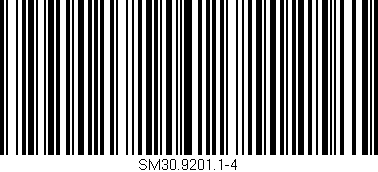 Código de barras (EAN, GTIN, SKU, ISBN): 'SM30.9201.1-4'