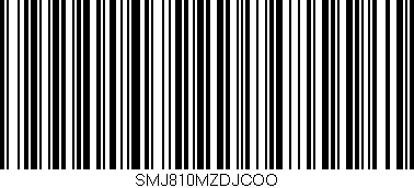 Código de barras (EAN, GTIN, SKU, ISBN): 'SMJ810MZDJCOO'