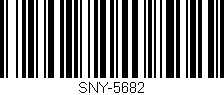 Código de barras (EAN, GTIN, SKU, ISBN): 'SNY-5682'
