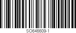 Código de barras (EAN, GTIN, SKU, ISBN): 'SO646609-1'