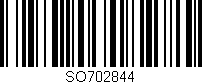 Código de barras (EAN, GTIN, SKU, ISBN): 'SO702844'