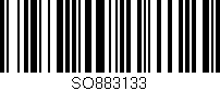 Código de barras (EAN, GTIN, SKU, ISBN): 'SO883133'