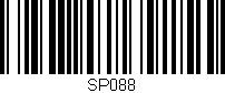 Código de barras (EAN, GTIN, SKU, ISBN): 'SP088'