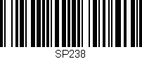 Código de barras (EAN, GTIN, SKU, ISBN): 'SP238'
