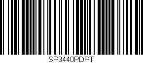 Código de barras (EAN, GTIN, SKU, ISBN): 'SP3440PDPT'