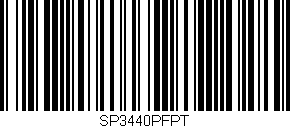 Código de barras (EAN, GTIN, SKU, ISBN): 'SP3440PFPT'