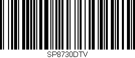 Código de barras (EAN, GTIN, SKU, ISBN): 'SP8730DTV'
