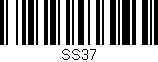Código de barras (EAN, GTIN, SKU, ISBN): 'SS37'