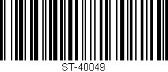 Código de barras (EAN, GTIN, SKU, ISBN): 'ST-40049'