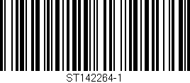 Código de barras (EAN, GTIN, SKU, ISBN): 'ST142264-1'