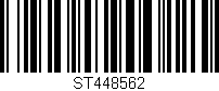 Código de barras (EAN, GTIN, SKU, ISBN): 'ST448562'