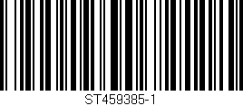 Código de barras (EAN, GTIN, SKU, ISBN): 'ST459385-1'