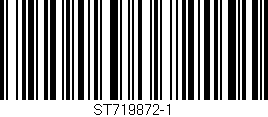 Código de barras (EAN, GTIN, SKU, ISBN): 'ST719872-1'