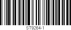Código de barras (EAN, GTIN, SKU, ISBN): 'ST9264-1'
