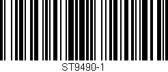 Código de barras (EAN, GTIN, SKU, ISBN): 'ST9490-1'