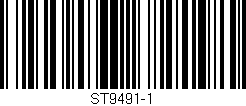 Código de barras (EAN, GTIN, SKU, ISBN): 'ST9491-1'