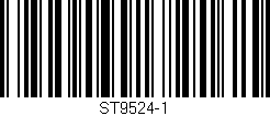 Código de barras (EAN, GTIN, SKU, ISBN): 'ST9524-1'