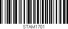 Código de barras (EAN, GTIN, SKU, ISBN): 'STAM1701'