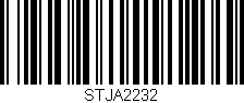 Código de barras (EAN, GTIN, SKU, ISBN): 'STJA2232'