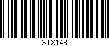 Código de barras (EAN, GTIN, SKU, ISBN): 'STX148'