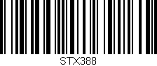 Código de barras (EAN, GTIN, SKU, ISBN): 'STX388'