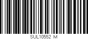 Código de barras (EAN, GTIN, SKU, ISBN): 'SUL10552/M'