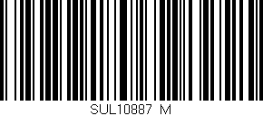 Código de barras (EAN, GTIN, SKU, ISBN): 'SUL10887/M'