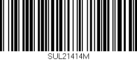 Código de barras (EAN, GTIN, SKU, ISBN): 'SUL21414M'