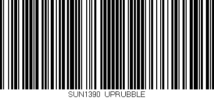 Código de barras (EAN, GTIN, SKU, ISBN): 'SUN1390/UPRUBBLE'