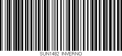 Código de barras (EAN, GTIN, SKU, ISBN): 'SUN1482/INVERNO'