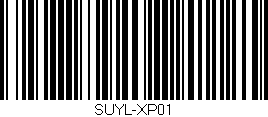 Código de barras (EAN, GTIN, SKU, ISBN): 'SUYL-XP01'